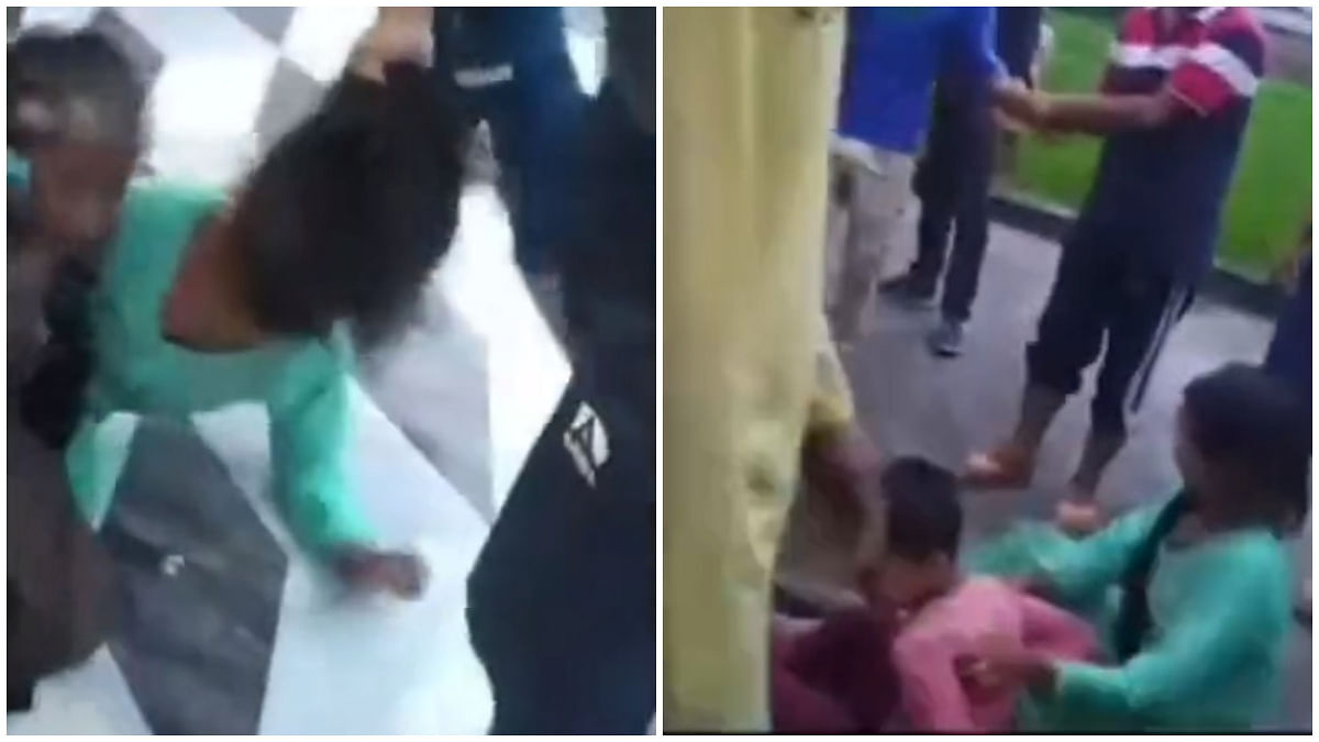 ঘৰৰ পৰা চোঁচৰাই আনি মহিলাক নিৰ্মমভাৱে প্ৰহাৰ! ভিডিঅ’ ভাইৰেল হোৱাৰ পিছতে গ্ৰেপ্তাৰ ৪ জনক