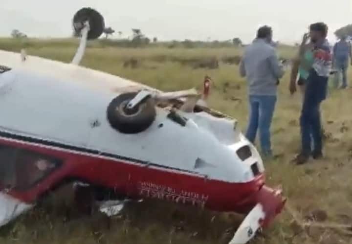 মহাৰাষ্ট্ৰৰ পুনেত প্ৰশিক্ষণৰ সময়তে দুৰ্ঘটনাগ্ৰস্ত বিমান, দুজন আহত