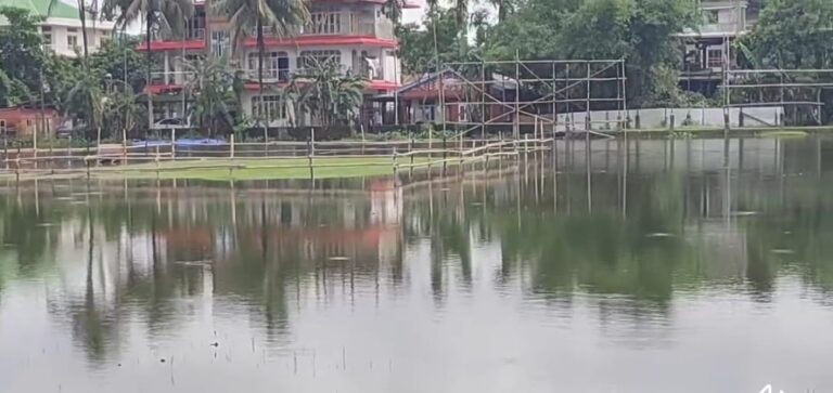 বৰপেটাত পানীৰ তলত খেলপথাৰ