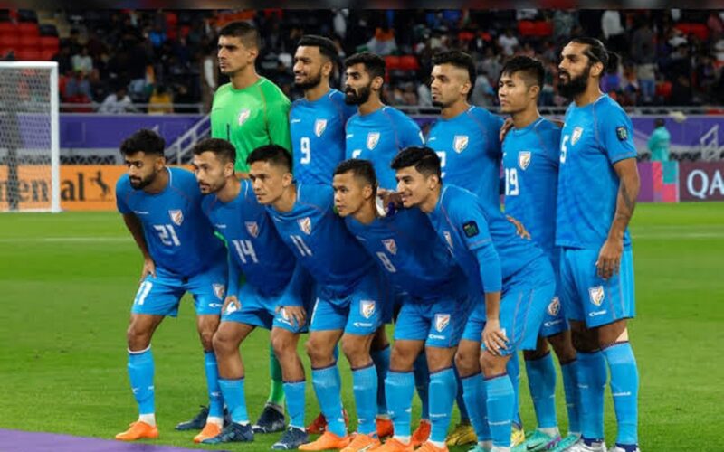 ফিফা ৰেংকিঙৰ ১৩৩ নম্বৰ স্থানলৈ অৱনমিত ভাৰত