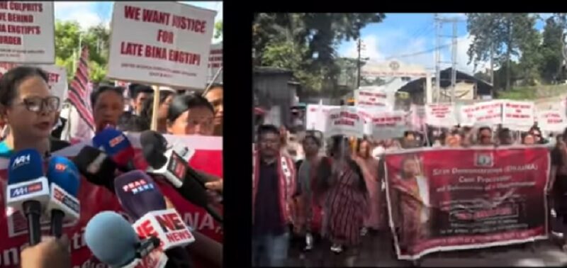 ‘ন জাষ্টিচ ন ৰেষ্ট’: জনজাতীয় মহিলাক হত্যাৰ পিছতে ডিমা হাছাওত ১০ সহস্ৰাধিক লোকৰ প্ৰতিবাদ