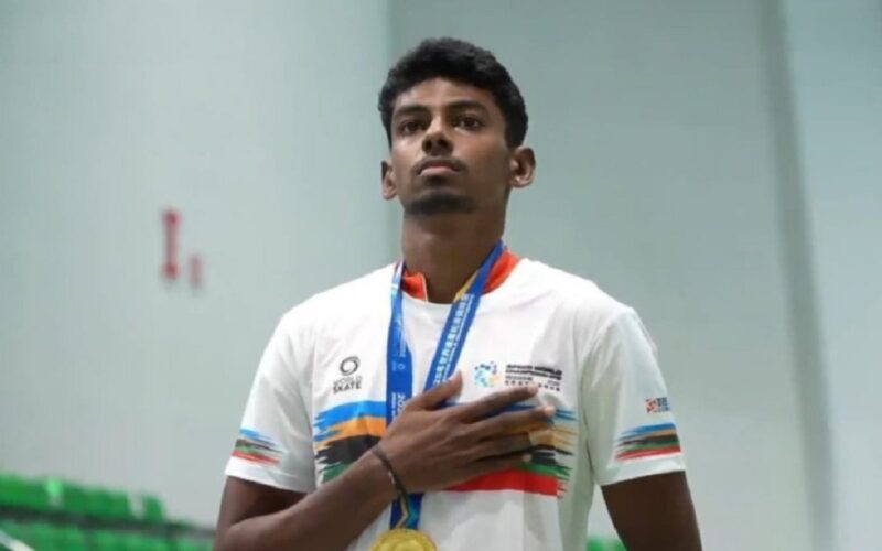 স্পীড স্কেটিং বিশ্ব চেম্পিয়নশ্বিপত ইতিহাস সৃষ্টি ভাৰতৰ