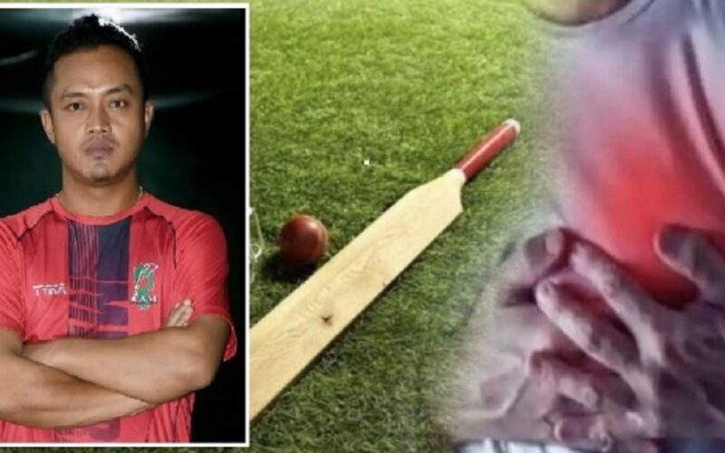 খেলপথাৰত বেটিং কৰি থাকোতেই হৃদক্ৰিয়া বন্ধ হৈ মৃত্যু মিজোৰামৰ প্ৰবীণ ক্ৰিকেটাৰৰ