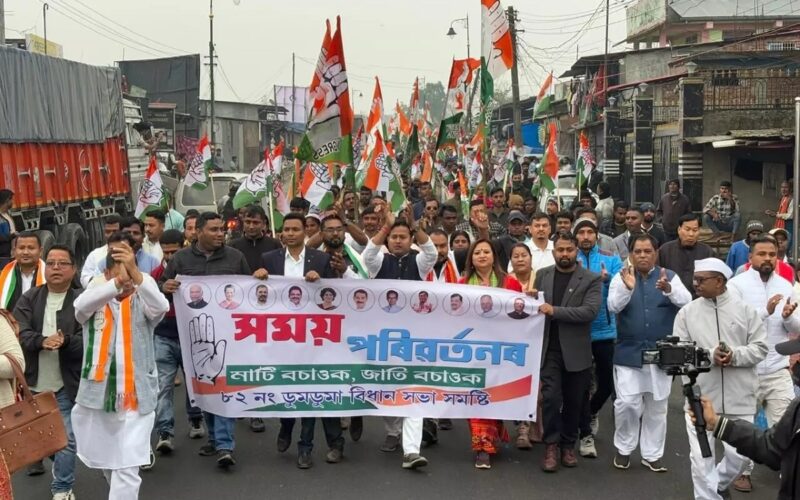 অসম বিধানসভা নিৰ্বাচনৰ ৰণডংকা; ৪৬ খন আসনত জিকাৰ দাবীৰে নিৰ্বাচনী ৰণাঙ্গনত কংগ্ৰেছ