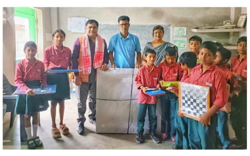 পশ্চিম জালুকবাৰী প্ৰাথমিক বিদ্যালয়ত গুৱাহাটী বিশ্ববিদ্যালয়ৰ এন এছ এছ কোষৰ উদ্যোগত বিশ্ব স্বাস্থ্য দিৱস উদযাপন