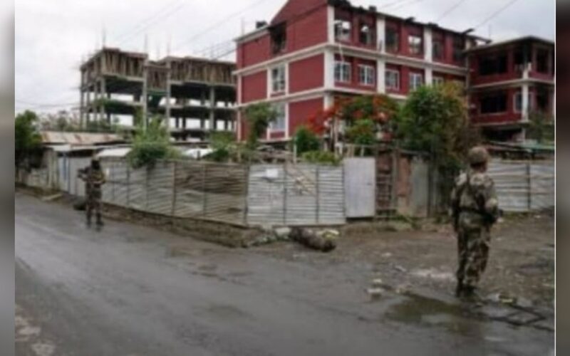 পুনৰ জ্বলিছে মণিপুৰ