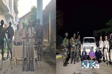 চাণ্ডেলত অস্ত্ৰ ভাণ্ডাৰ উদ্ধাৰ, চুৰাচান্দপুৰত ড্ৰাগছসহ ধৰা পৰিল তিনিজন: মণিপুৰত জোৰদাৰ অভিযান