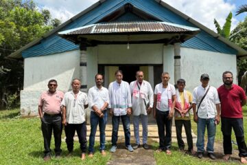 অসমৰ মুখ্যমন্ত্ৰীক শুভেচ্ছা জ্ঞাপন মেঘালয়ৰ নংপোৰ সমীপৰ মাৰঙাবাসী অসমীয়া সমাজৰ ; নামঘৰৰ অতিথিশালা নিৰ্মাণৰ বাবে সহায়ৰ হাত আগবঢ়াবলৈ আহ্বান
