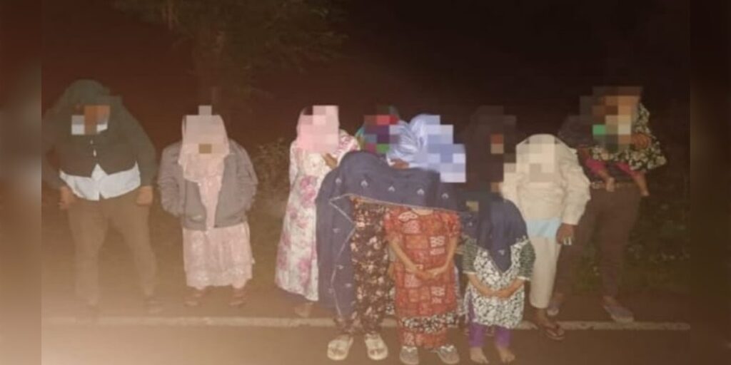 পুনৰ অনুপ্ৰৱেশকাৰীক আটক