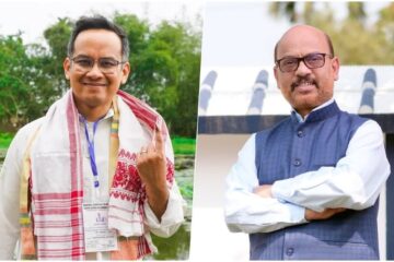যোৰহাটত হিতেন্দ্ৰ নাথ গোস্বামীৰ অগ্ৰগতি: বিজেপিৰ হাতত পিছ পৰিছে গৌৰৱ গগৈ