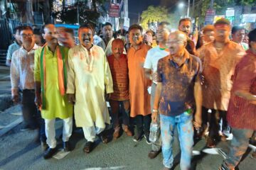 মুখ্যমন্ত্ৰী ডঃ হিমন্ত বিশ্ব শৰ্মাৰ সমৰ্থনত পাণ্ডু – মালিগাওঁ আৰু আদাবাৰী অঞ্চলত নিশা বিজেপিৰ বিশাল বিজয় সমদল