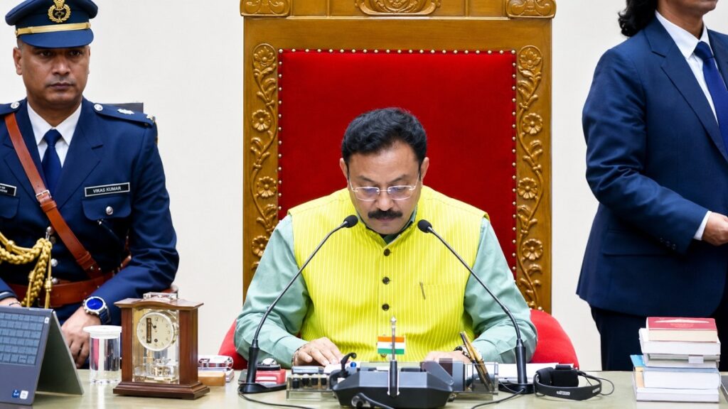 বিধানসভাৰ অধ্যক্ষৰূপে নিৰ্বাচিত ৰণজিৎ দাস; শপত ল’লে আটাইকেইগৰাকী নৱ-নিৰ্বাচিত বিধায়কে