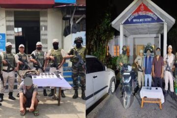 মনিপুৰ ত নিৰাপত্তা বাহিনীৰ সফল অভিযান; ৫ জণ উগ্ৰপন্থী আটক, বহু অস্ত্ৰ উদ্ধাৰ