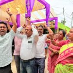 অসমৰ পৰৱৰ্তী মুখ্যমন্ত্ৰী হিচাপে ডঃ হিমন্ত বিশ্ব শৰ্মাৰ নাম ঘোষণা কৰাৰ পাছতেই পাণ্ডুত বিজেপি কৰ্মী – সমৰ্থকৰ আনন্দ উল্লাহ; ৰাইজৰ মাজত মিঠাই বিতৰণ