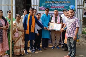 গৰীয়া – মৰিয়া দেশী জাতীয় পৰিষদৰ উদ্যোগত বনকৰ্মী চিকন চিকন ডেকাক সম্বৰ্ধনা