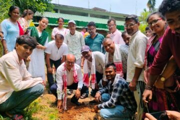 মধ্য গুৱাহাটী যুৱ বিধান পৰিষদৰ উদ্যোগত বৃক্ষৰোপণ কাৰ্যসূচী