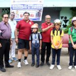 শিশুৰ জীৱন সুৰক্ষাৰ লক্ষ্যৰে ১,০০০ বিনামূলীয়া হেলমেট বিতৰণৰ অভিযান আৰম্ভ