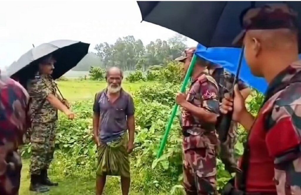 মেঘালয় সীমান্তত উত্তেজনা; ন’ মেন’ছ লেণ্ডত আৱদ্ধ বাংলাদেশী নাগৰিক, মুখামুখি BSF–BGB