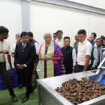 মেঘালয়ত উত্তৰ-পূৰ্বাঞ্চলৰ সৰ্ববৃহৎ জৈৱিক মছলা প্ৰক্ৰিয়াকৰণ কেন্দ্ৰৰ শুভাৰম্ভ বিত্তমন্ত্ৰী নিৰ্মলা সীতাৰমণৰ