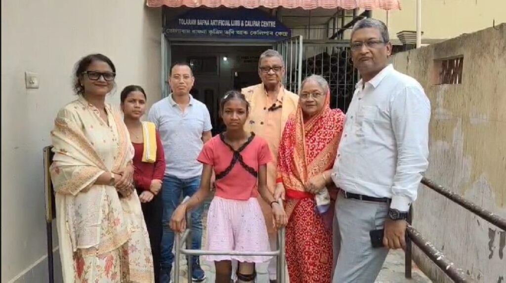 নতুন জীৱনৰ দিশে বিৰিণা; কৃত্ৰিম ভৰি সংস্থাপনে পূৰণ কৰিলে সপোন