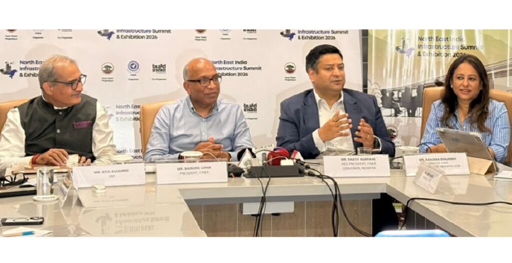 সমগ্ৰ উত্তৰ-পূৰ্বাঞ্চলত আন্তঃগাঁথনিৰ পৰিৱৰ্তনশীল সুযোগ প্ৰদৰ্শন কৰিবলৈ উত্তৰ-পূব ভাৰত আন্তঃগাঁথনি সন্মিলন আৰু প্ৰদৰ্শনী 2026