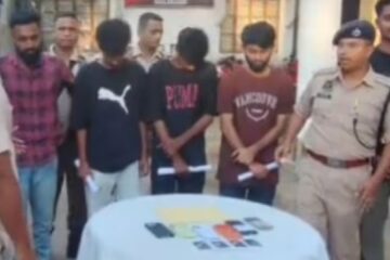 চাইবাৰ প্ৰৱঞ্চনা আৰু অনলাইন জুৱা চক্ৰৰ বিৰুদ্ধে অভিযান; হাইলাকান্দিত চাৰিজন গ্ৰেপ্তাৰ