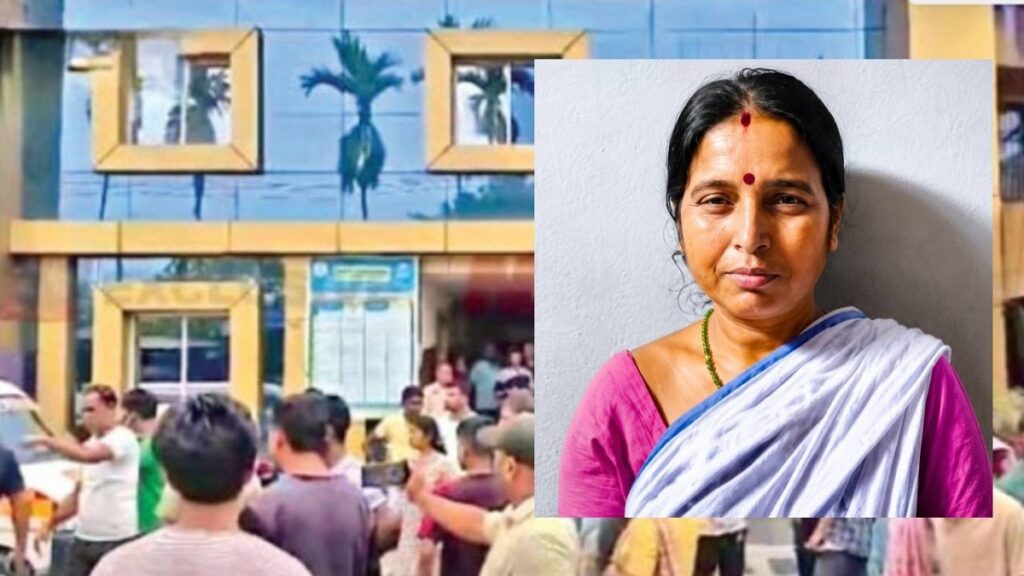 ভুল চিকিৎসাৰ বাবে ৰোগীৰ মৃত্যুৰ অভিযোগ! স্বস্তি হাস্পতালৰ মুখ্যদ্বাৰত ৰাইজে লগালে তলা