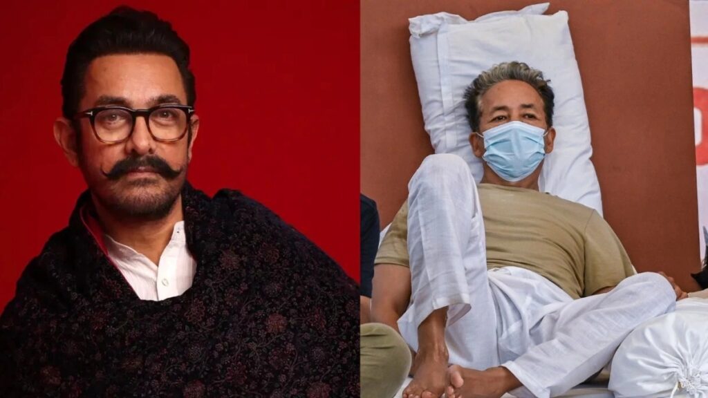 ‘থ্ৰী ইডিয়টছ’ৰ ৰেঞ্চ’ সোণম ৱাংচুক নহয়! অনশন ভংগৰ আহ্বান আমিৰ খানৰ