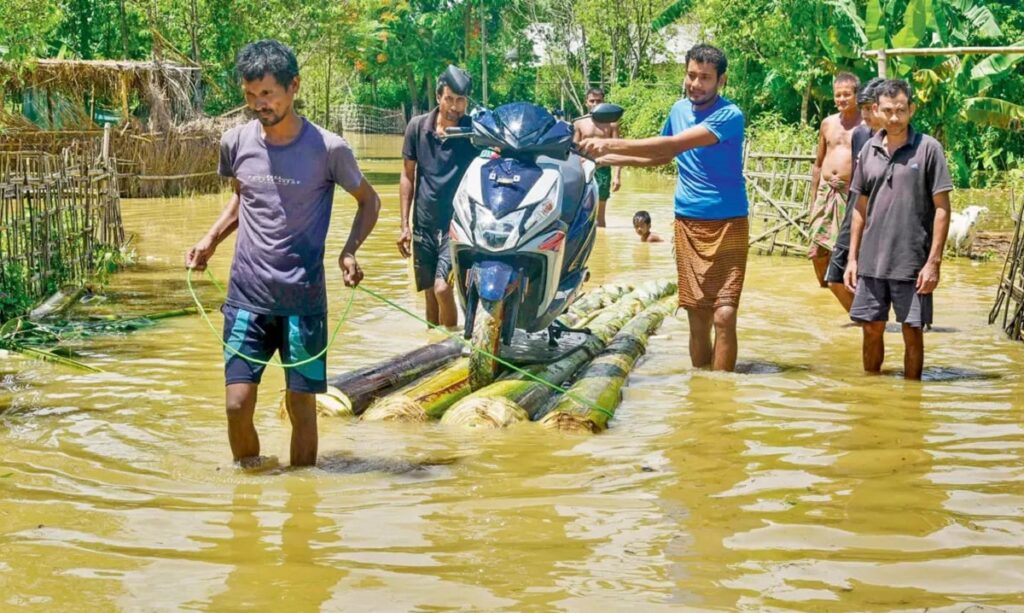 অসমৰ বানত ৪৭ জনৰ মৃ*ত্যু, ৭ লাখ লোক প্ৰভাৱিত