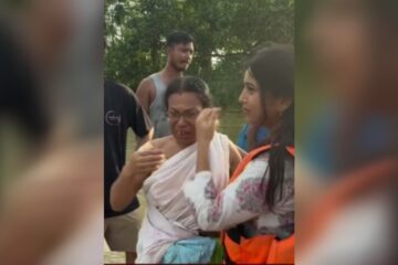 বানপীড়িতৰ কাষত দীপলিনা ডেকা