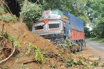 বুঢ়াপাহাৰত পুনৰ ভূমিস্খলন