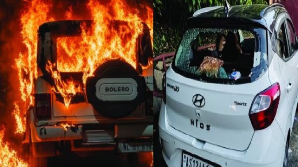 শ্বিলঙত প্ৰতিবাদী ৰেলীত অসমৰ বাহনৰ ওপৰত আক্ৰমণ! গ্ৰেপ্তাৰ কেএছইউৰ সভাপতিসহ শীৰ্ষ তিনি নেতা