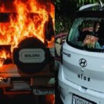 শ্বিলঙত প্ৰতিবাদী ৰেলীত অসমৰ বাহনৰ ওপৰত আক্ৰমণ! গ্ৰেপ্তাৰ কেএছইউৰ সভাপতিসহ শীৰ্ষ তিনি নেতা