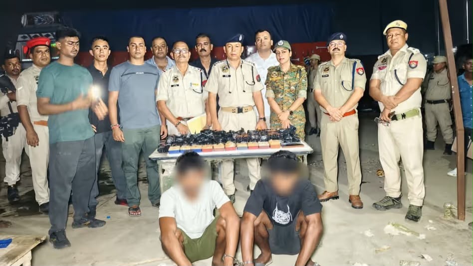 ISBT ৰ ওচৰত ট্ৰাকত অভিযান: ১.৪০ লাখ YABA টেবলেট আৰু ১০ টা হেৰ’ইনৰ চাবোনৰ বাকচ জব্দ