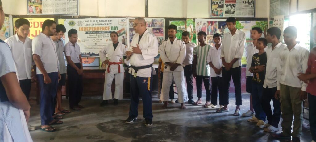 অসম ব্লাইণ্ড এণ্ড পেৰা জুডো সন্থাৰ চতুৰ্থ কেন্দ্ৰ নগাঁৱত মুকলি, ৩৪ জন ছাত্ৰ-ছাত্ৰীৰ অংশগ্ৰহণ