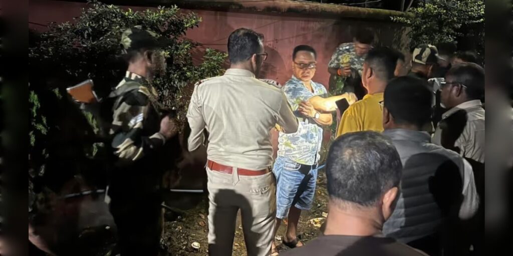 মণিপুৰত কংগ্ৰেছ বিধায়িনী দলৰ নেতাৰ বাসগৃহৰ সমীপত বোমা বিস্ফোৰণ