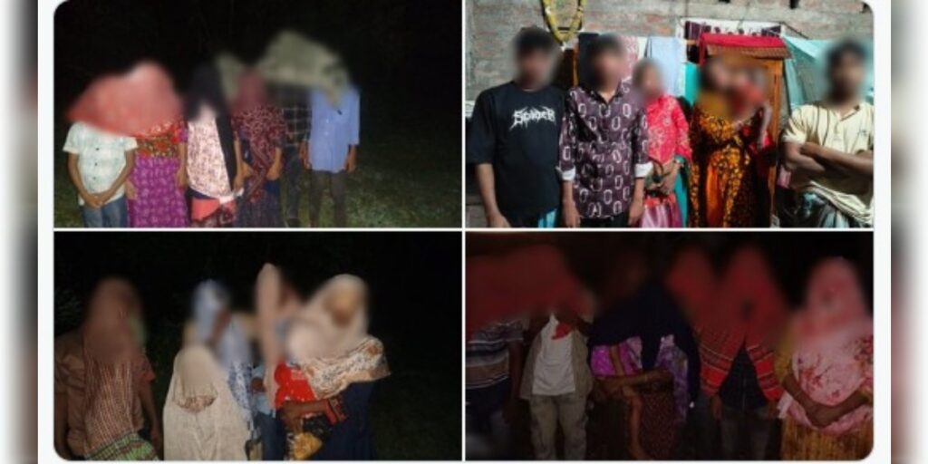 অসম আৰক্ষীয়ে ২২টা অনুপ্ৰৱেশকাৰীক ৰাজ্যখনত প্ৰৱেশ কৰাত বাধা দিয়াৰ বিপৰীতে অবৈধভাৱে প্ৰৱেশ কৰা আন ছটা অবৈধ অনুপ্ৰৱেশকাৰী আটক
