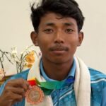 ৰাষ্ট্ৰীয় লন বলছ চেম্পিয়নশ্বিপত ব্ৰঞ্জ জয় দক্ষিণ-পশ্চিম গাৰো পাহাৰৰ যুৱকৰ