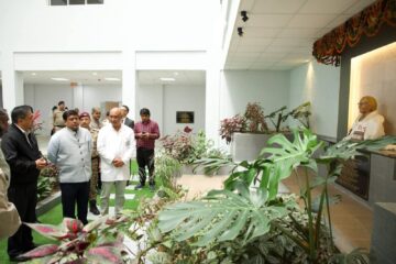 কেন্দ্ৰীয় ৰাজ্যিক মন্ত্ৰীৰ হেলেন লেপচা ছিকিম চৰকাৰী চিকিৎসা মহাবিদ্যালয় ভ্ৰমণ