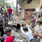 দেশৰ ৰাজধানী দিল্লীত পুনৰ খহি পৰিল অট্টালিকা