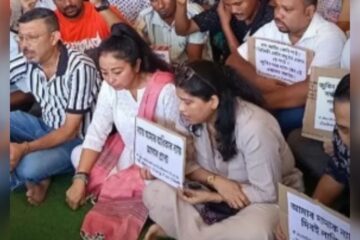 সোণাপুৰস্থিত জুবিনক্ষেত্ৰত আৰম্ভ বিক্ষোভ কাৰ্যসূচী
