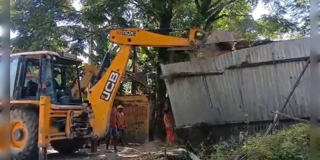 ৰঙিয়াত উচ্ছেদ অভিযান