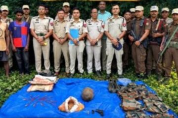 কোকৰাঝাৰৰ বনাঞ্চলত বুজন পৰিমাণৰ অস্ত্ৰ-শস্ত্ৰসহ বিস্ফোৰক উদ্ধাৰ