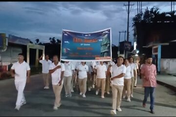 কাটলিছৰাত উৎসৱমুখৰ পৰিৱেশত অনুষ্ঠিত ‘ৰান ফৰ ইউনিটি’