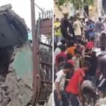 দিল্লীত চাৰিমহলীয়া অট্টালিকা খহি অন্তসত্ত্বা মহিলাসহ তিনিজনৰ কৰুণ মৃত্যু; ধ্বংসস্তূপৰ মাজত উদ্ধাৰ ডেৰ বছৰীয়া শিশুৰ ছিন্নমস্তক মৃতদেহ